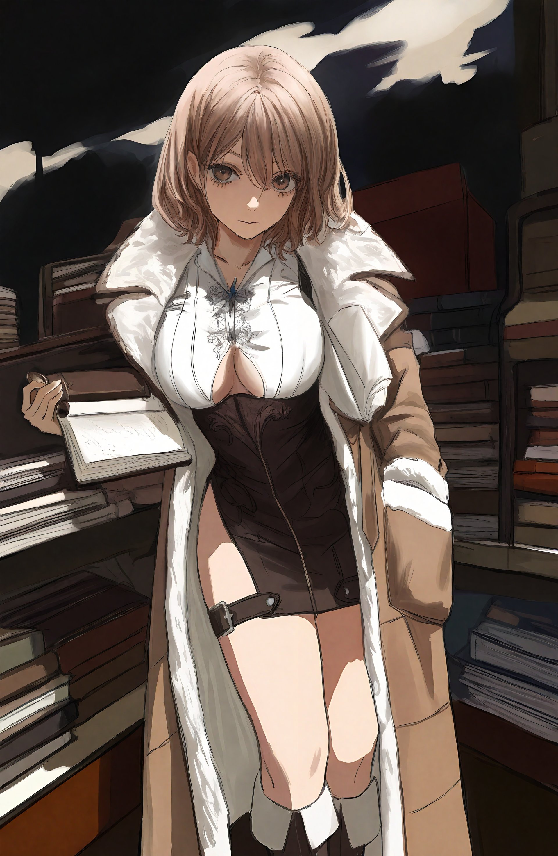1girl,  solo,  breasts by 子行将夜 on Tensor.Art