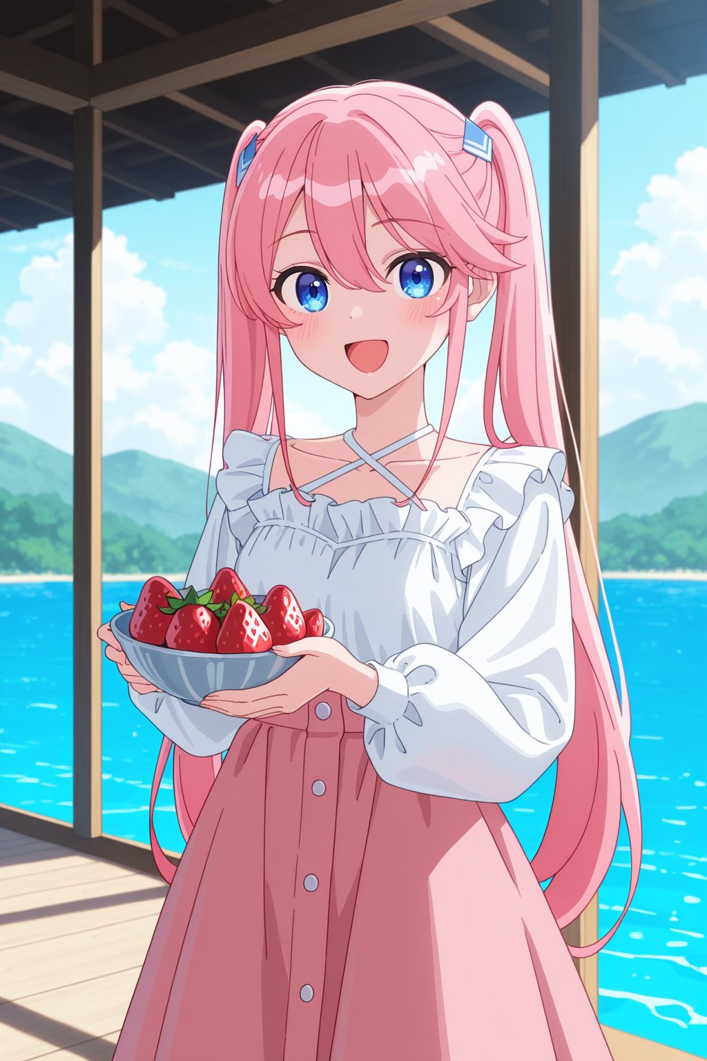 ShiunjiFamily,  1girl,  strawberry by Min on Tensor.Art