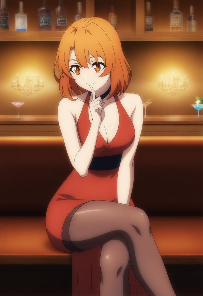 sysdeep_colette,  short hair,  orange hair by Ttan on Tensor.Art