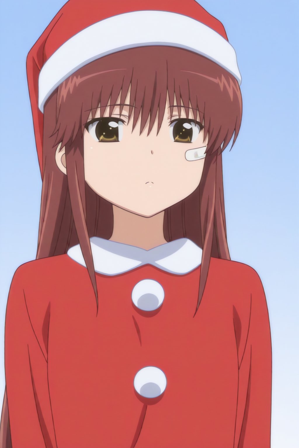 Riko Suminoe,  bandaid,  hat by reprinter on Tensor.Art