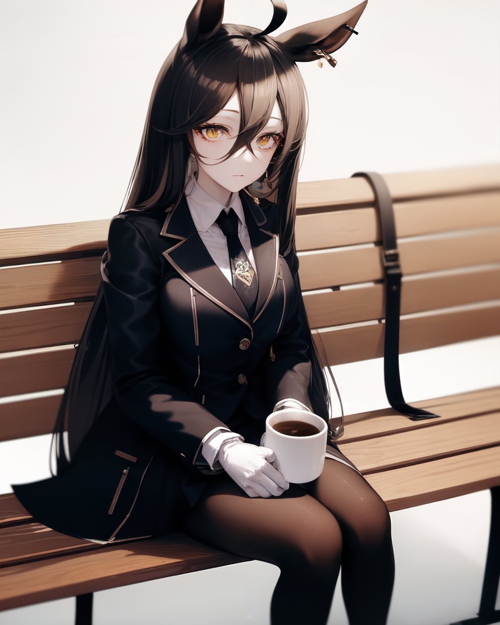 1girl,  solo,  animal ears by EroBytes on Tensor.Art