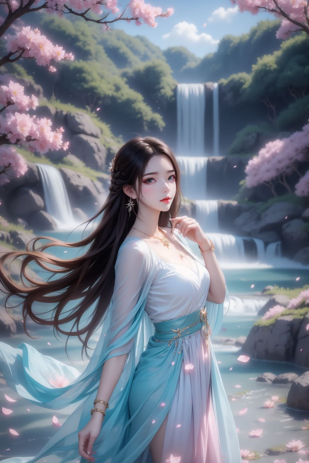 1girl,  jewelry,  solo by 天TIN on Tensor.Art