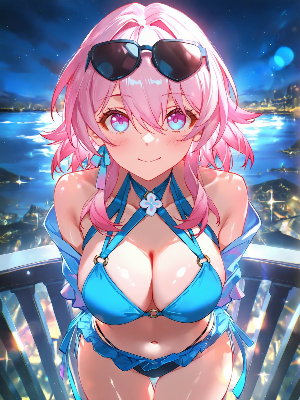 1girl,  (march 7th \(honkai: star rail\):1.2),  looking at viewer by Relictor on Tensor.Art