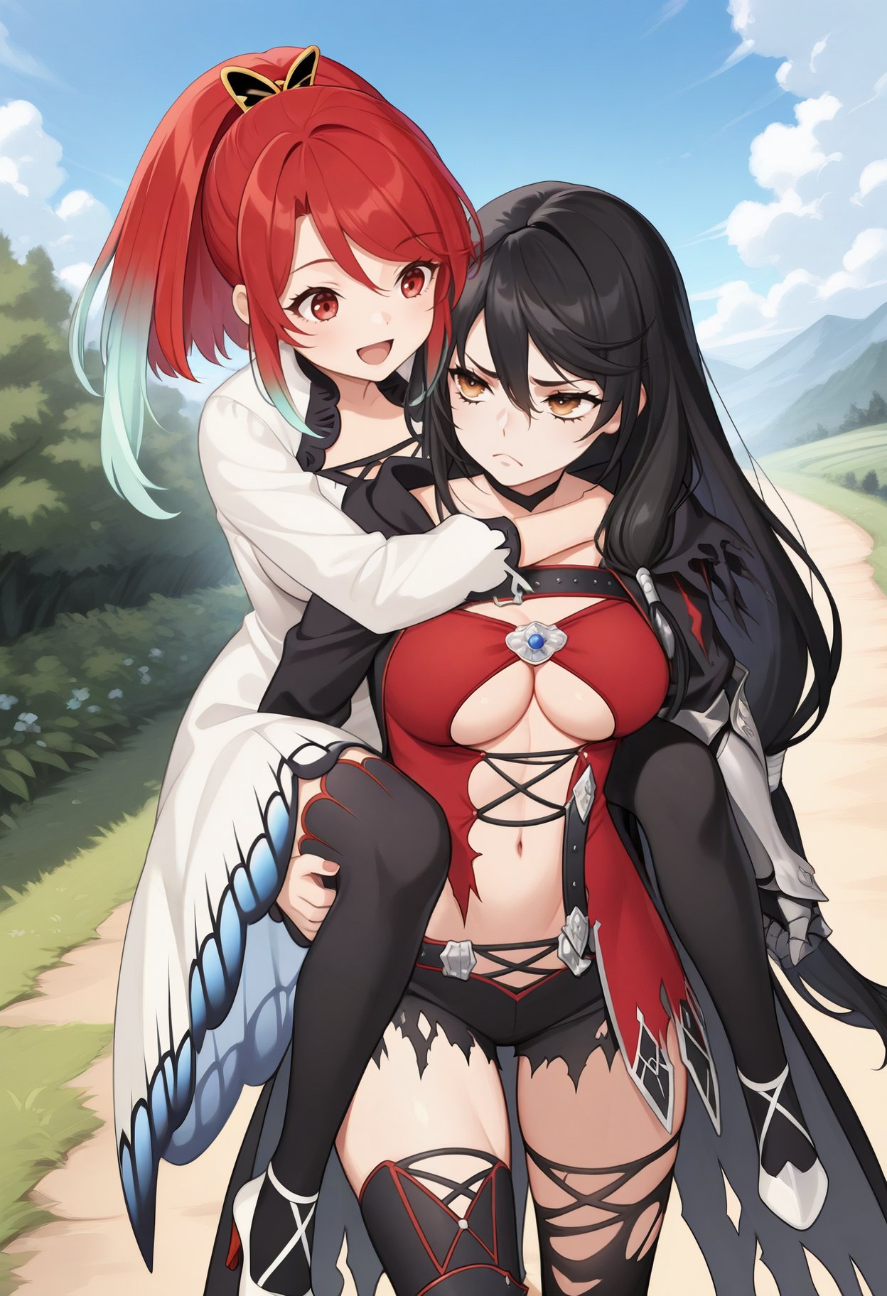 masterpiece,  best quality,  2girls by user_761592002155579939 on Tensor.Art