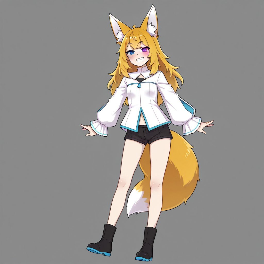 1girl,  animal ears,  tail by toon667 on Tensor.Art