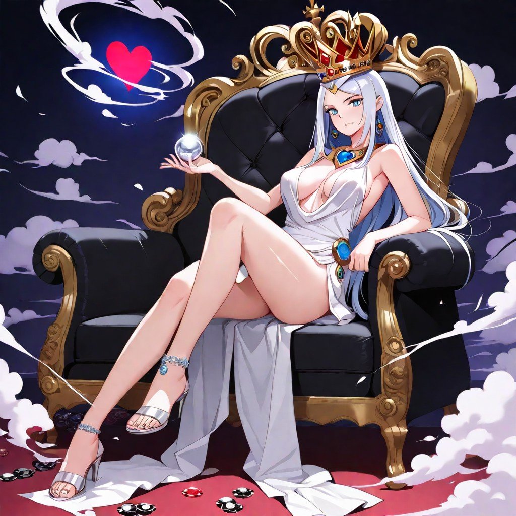 theworkstyle,  full body,  Queen of Hearts and Orb Duo by Wizardludas on Tensor.Art