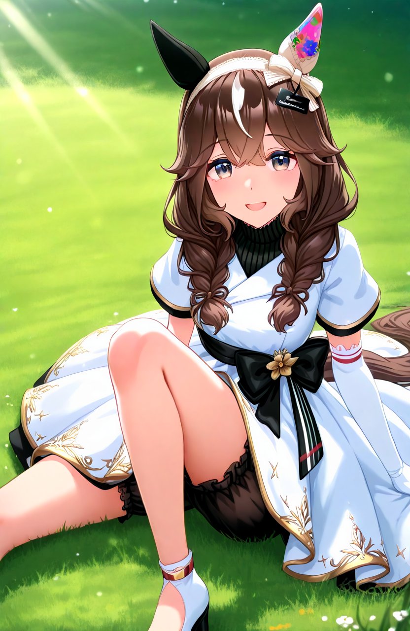 curren_bouquetd'or /(umamusume/),  1girl,  horse ears by guppis49889 on Tensor.Art