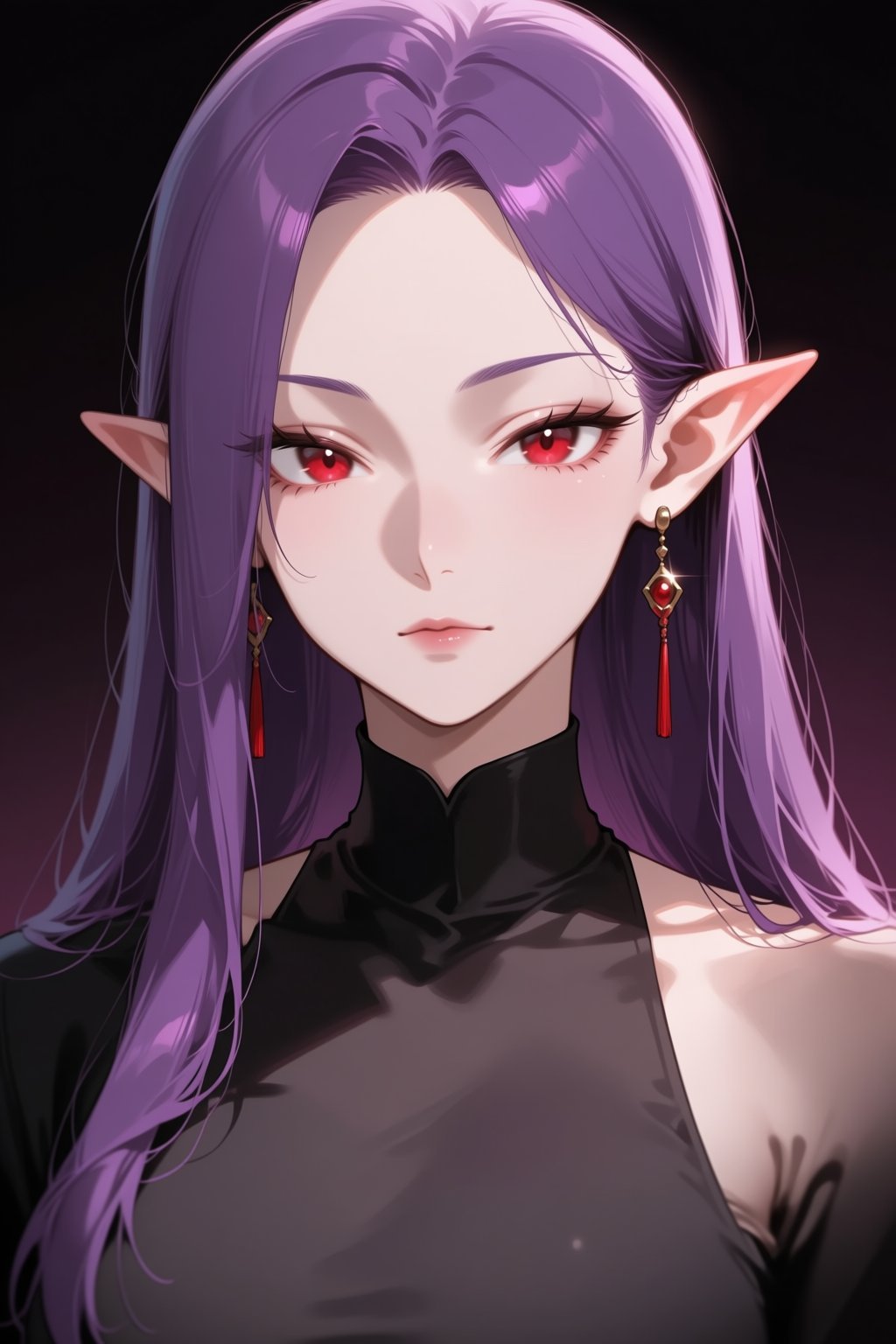 1girl,  red eyes,  solo by 天TIN on Tensor.Art