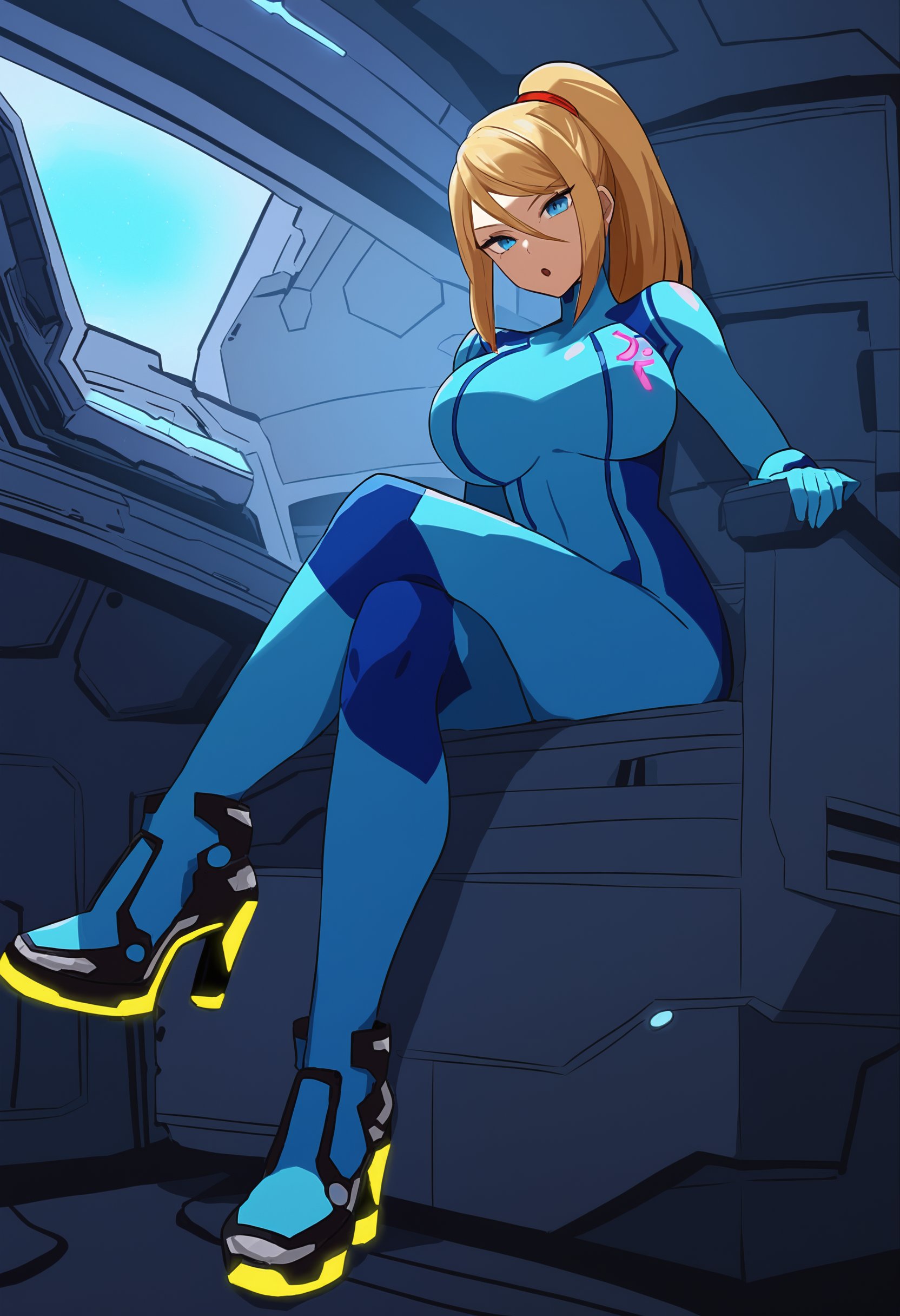 1girl,  samus aran,  full body by Alt4Pai on Tensor.Art
