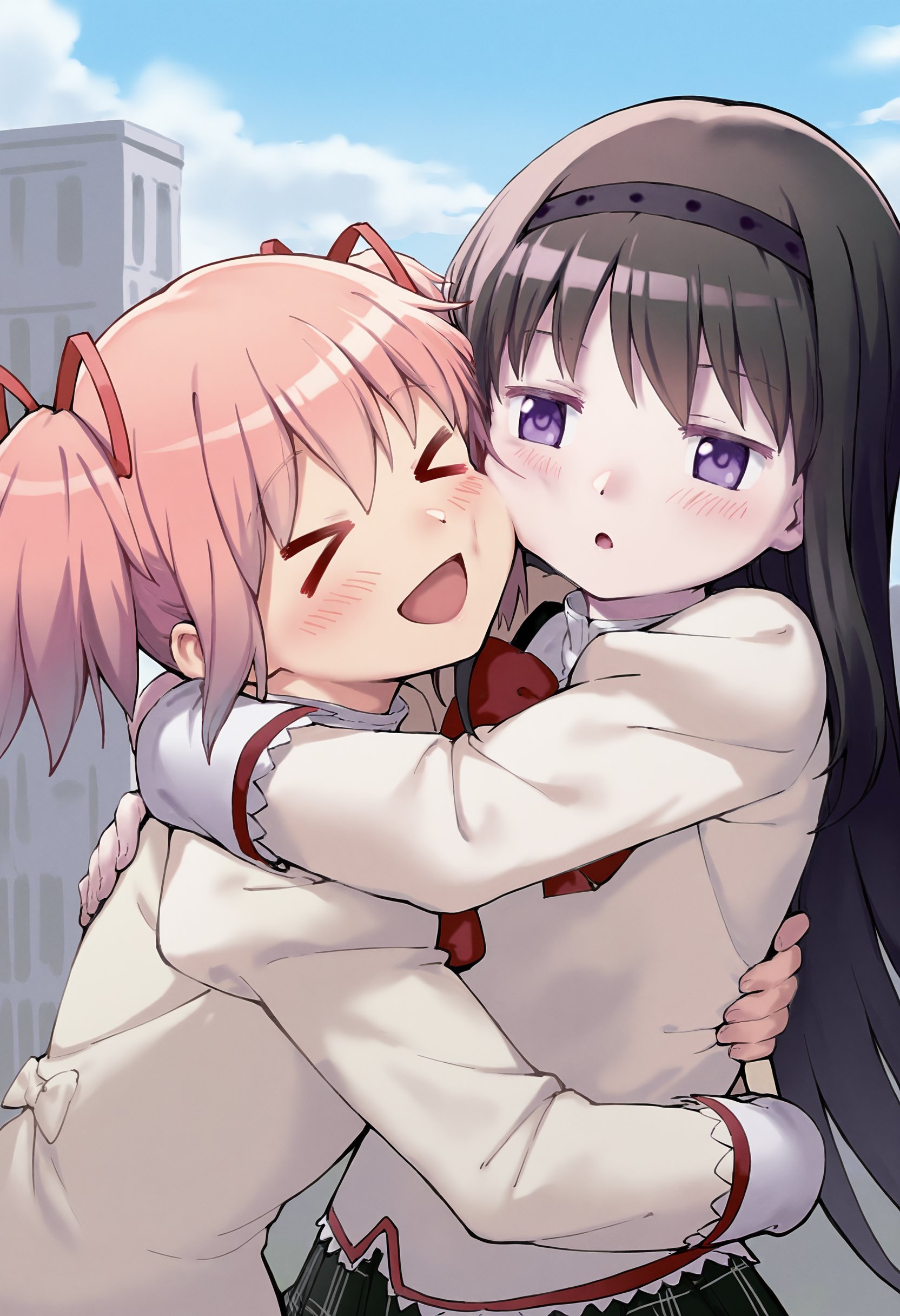 safe,  2girls,  kaname madoka by Alt4Pai on Tensor.Art