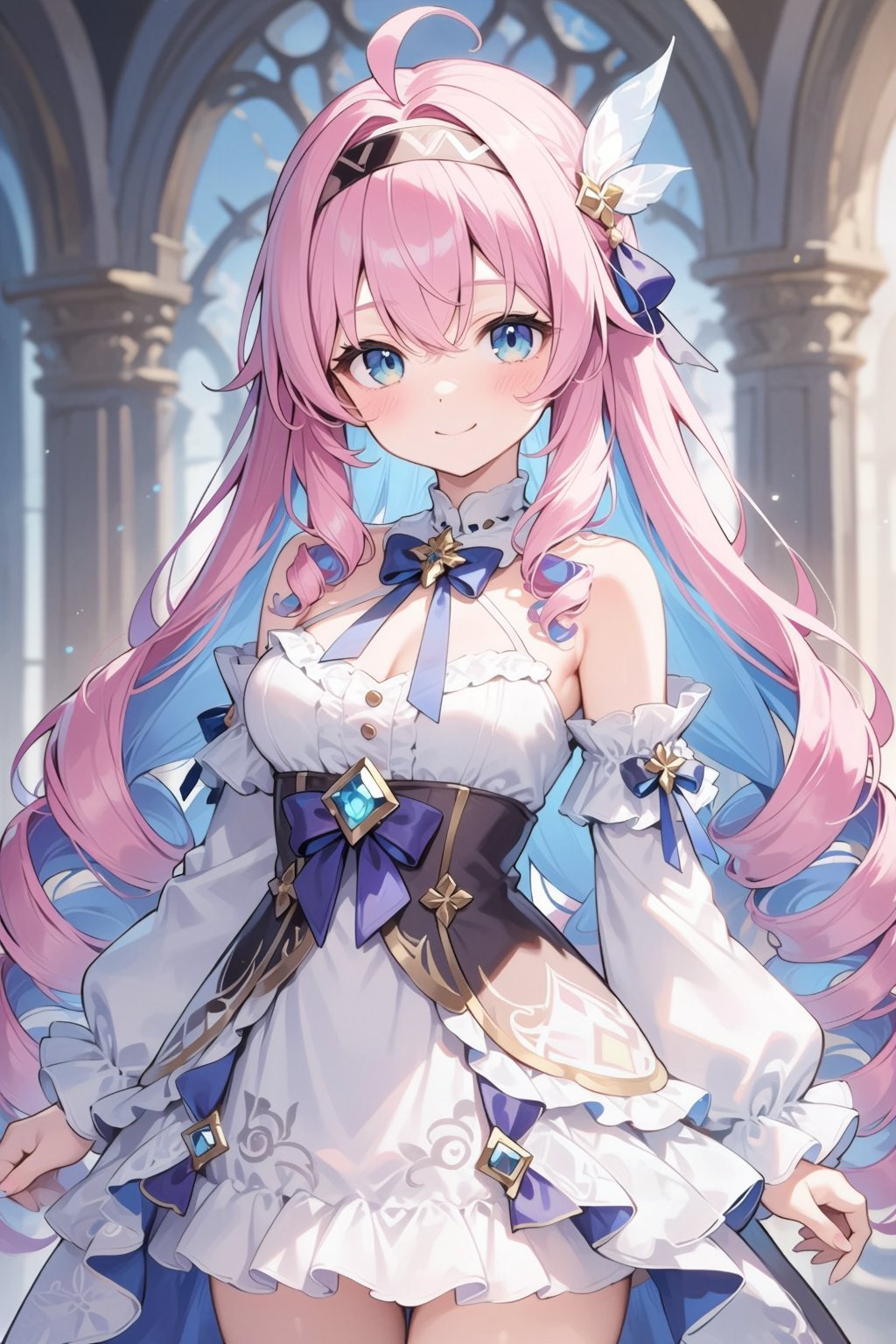 1girl,  solo,  pink hair by 天TIN on Tensor.Art