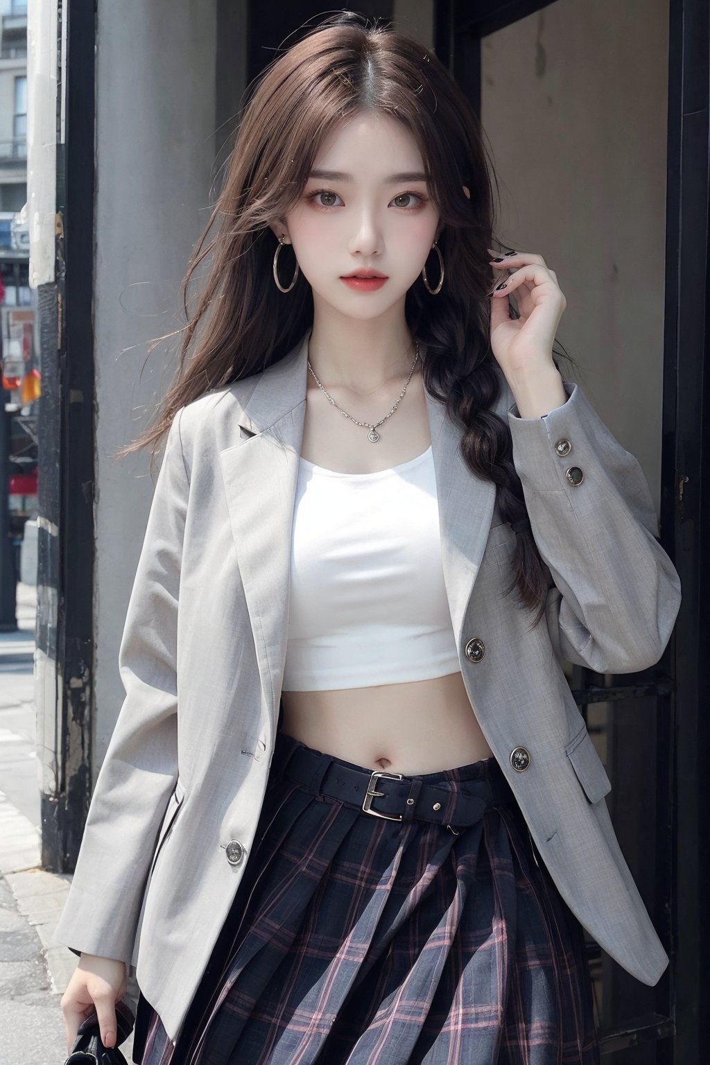 1girl,  belt,  bracelet by 智绘ai on Tensor.Art
