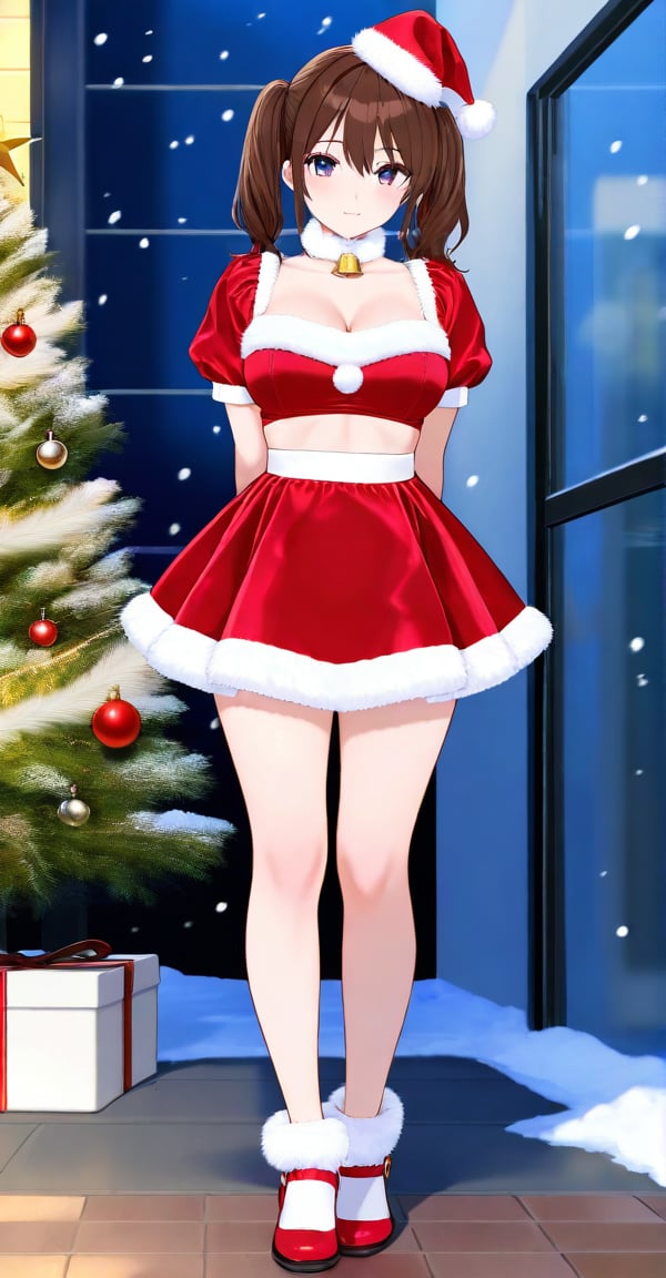 xg1,  fur-trimmed skirt,  santa hat by reprinter on Tensor.Art