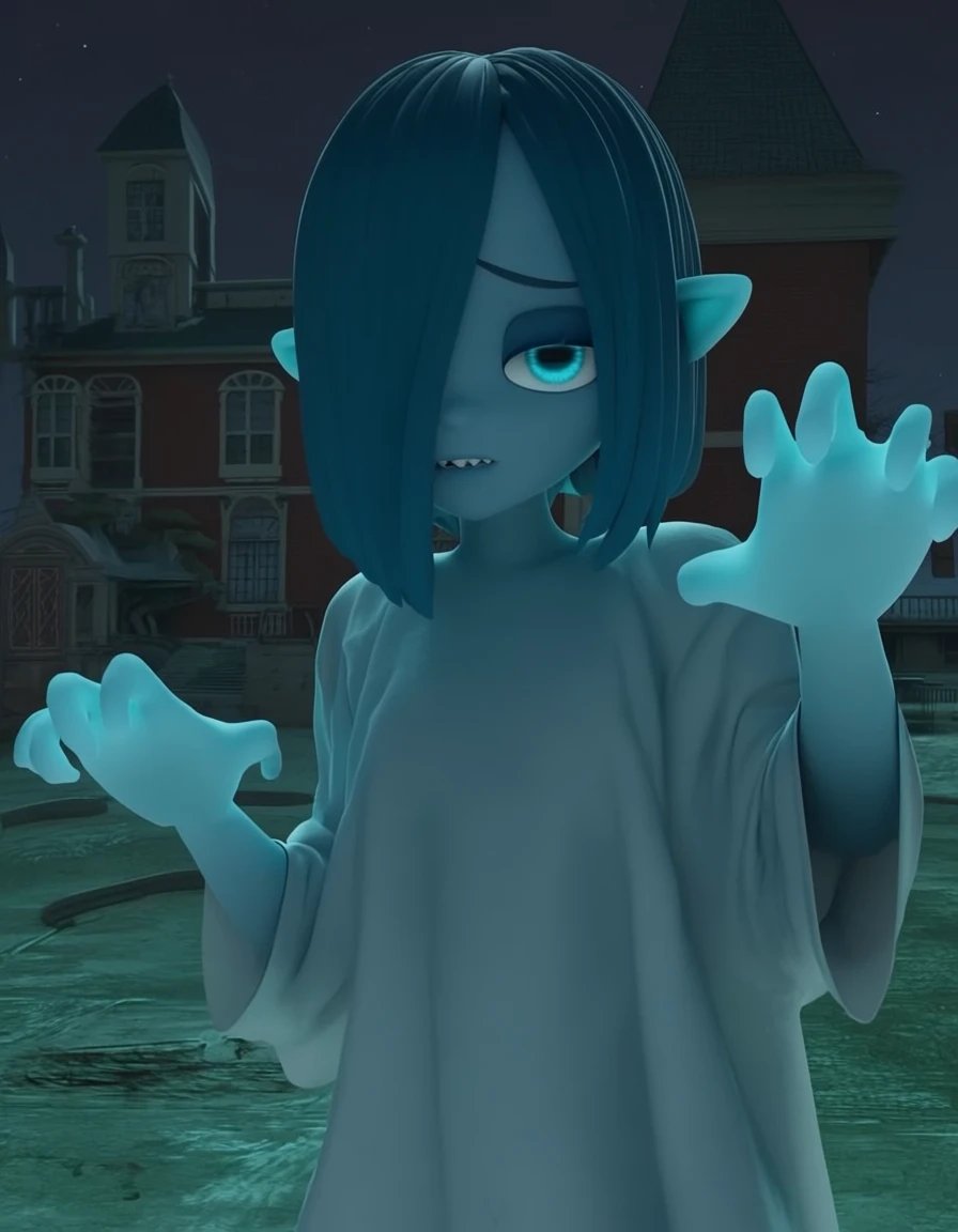 Marychan,  SWMary,  ghost girl by PinGOrio on Tensor.Art