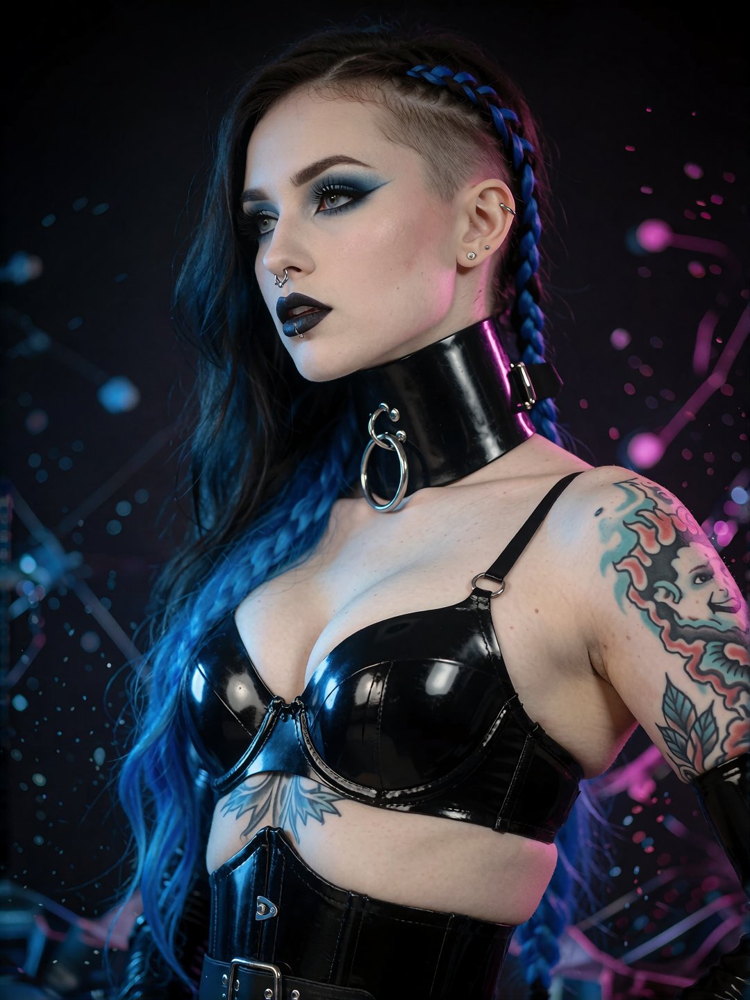portrait photo,  1girl,  gothic girl by user_z on Tensor.Art