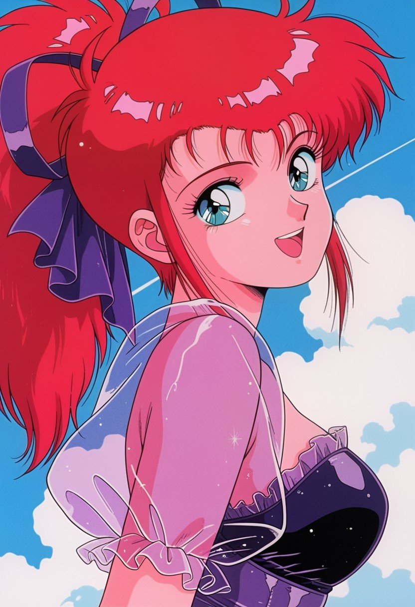 masterpiece,  best quality,  1990s anime style by user_822313880419111996 on Tensor.Art
