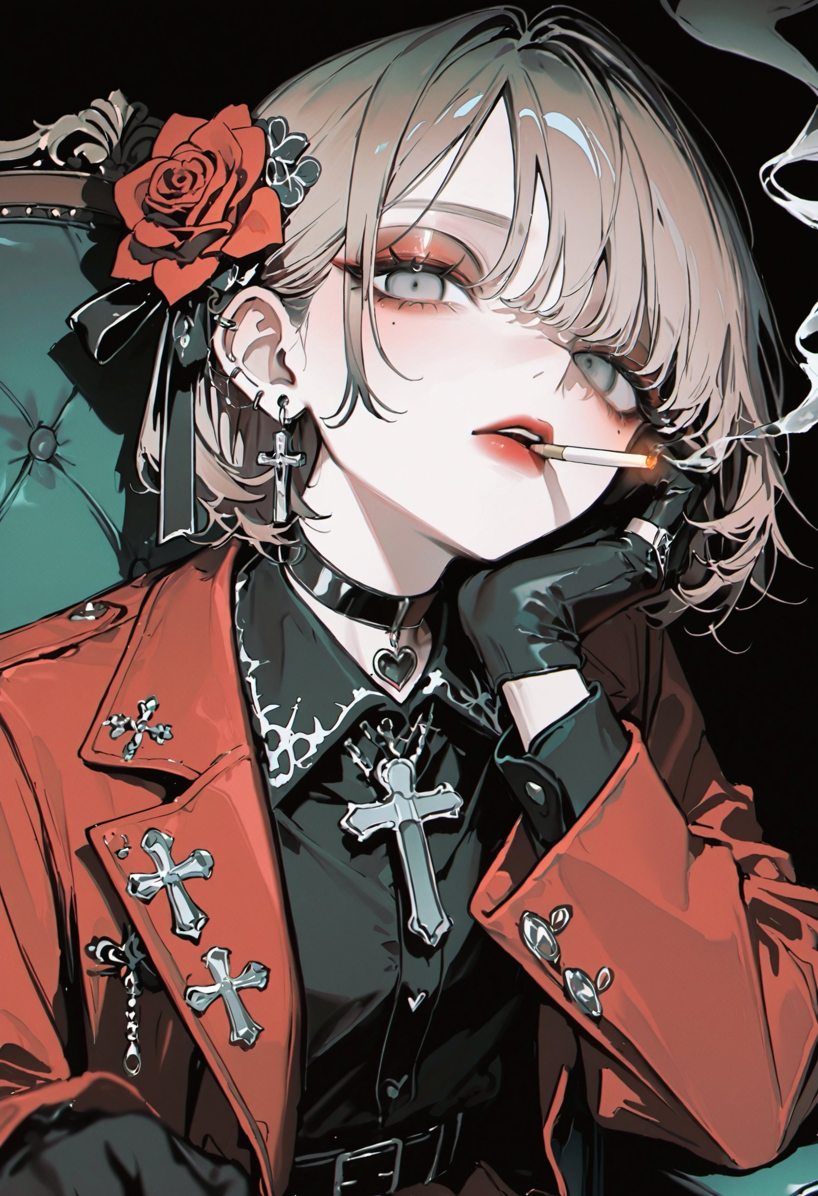 bmEyb,  1girl,  smoking by user_840000109067384486 on Tensor.Art
