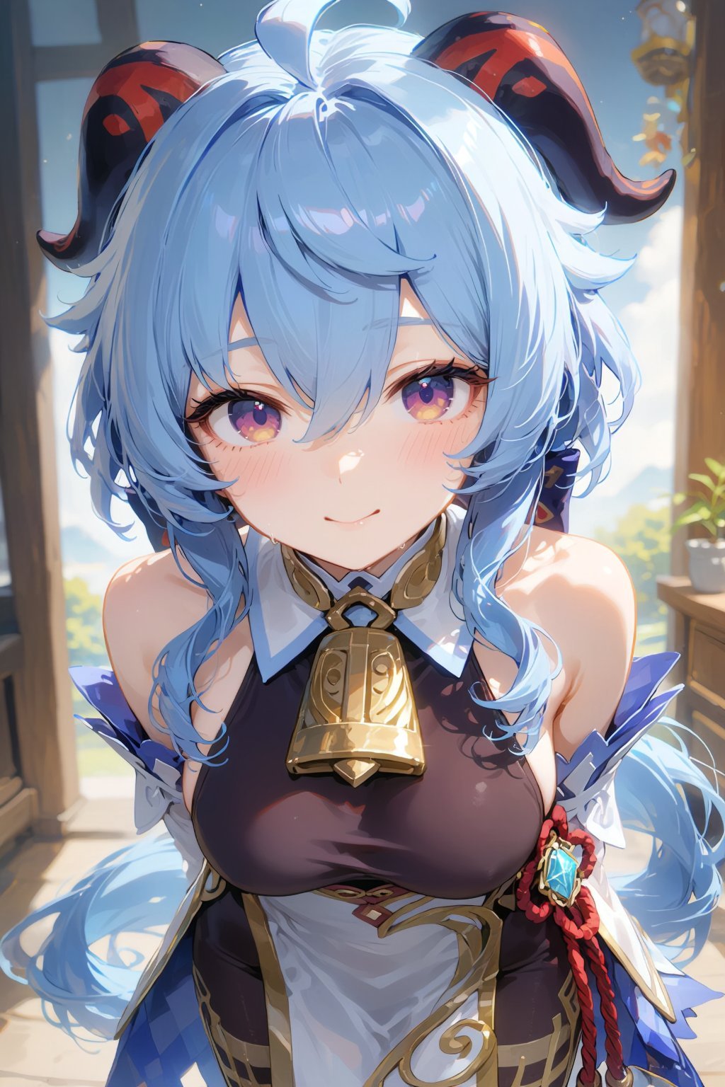 1girl,  ganyu \(genshin impact\),  genshin impact by 天TIN on Tensor.Art