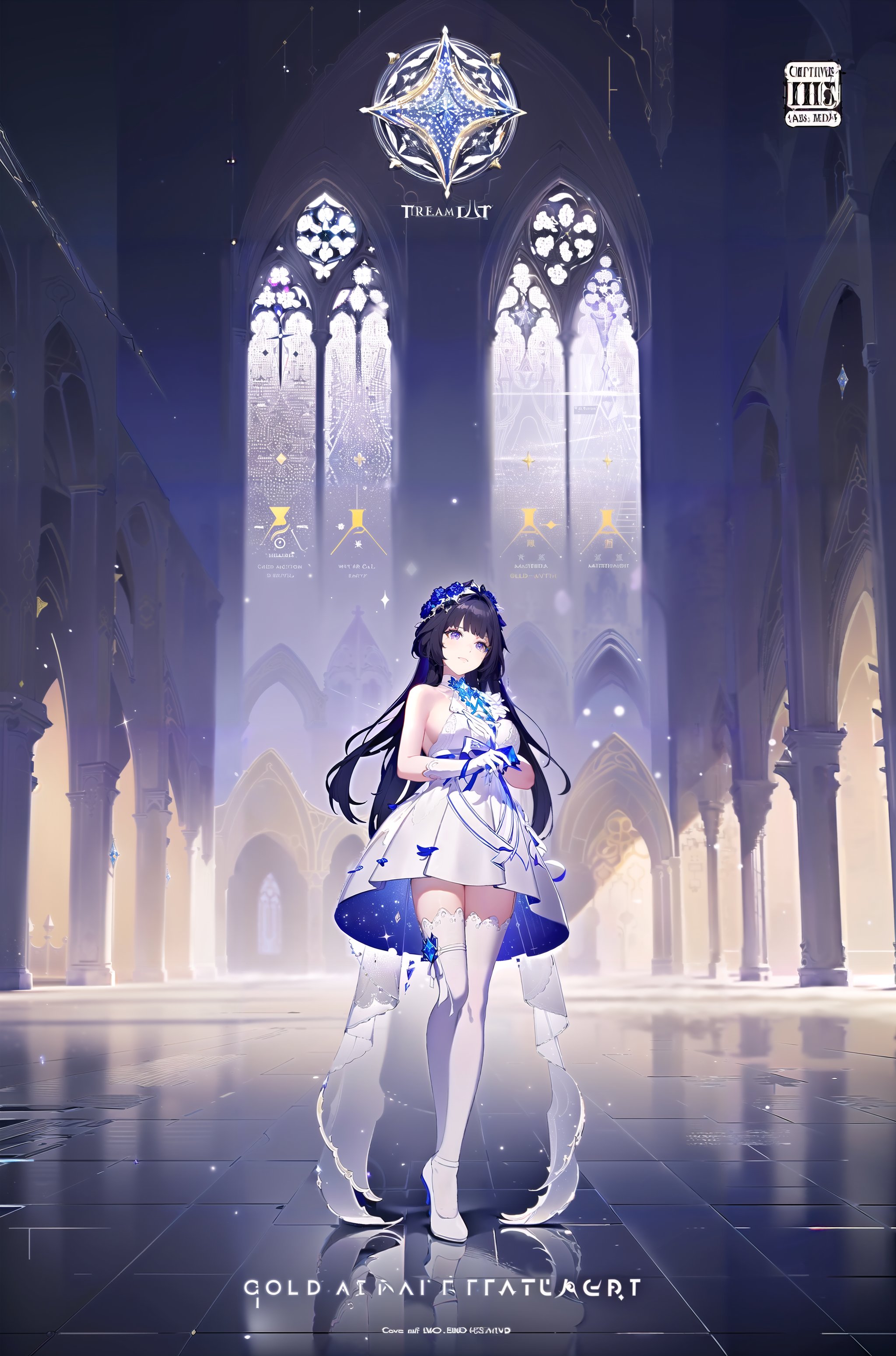simple_white_background,  golden and white theme,  Sense of coordination by Tangerboom on Tensor.Art