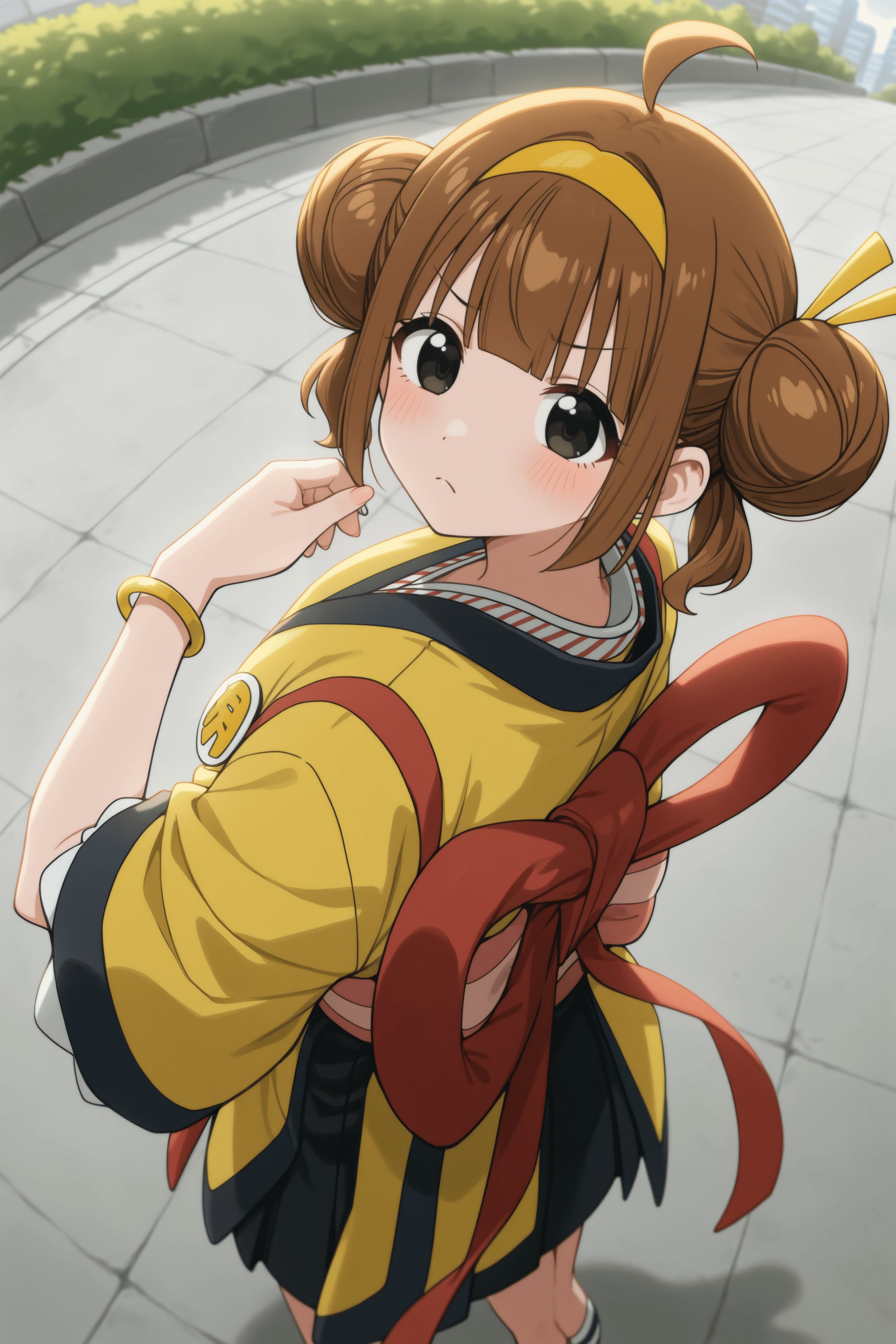 1girl,  imadake tsukimi tabemi,  brown hair by Ttan on Tensor.Art