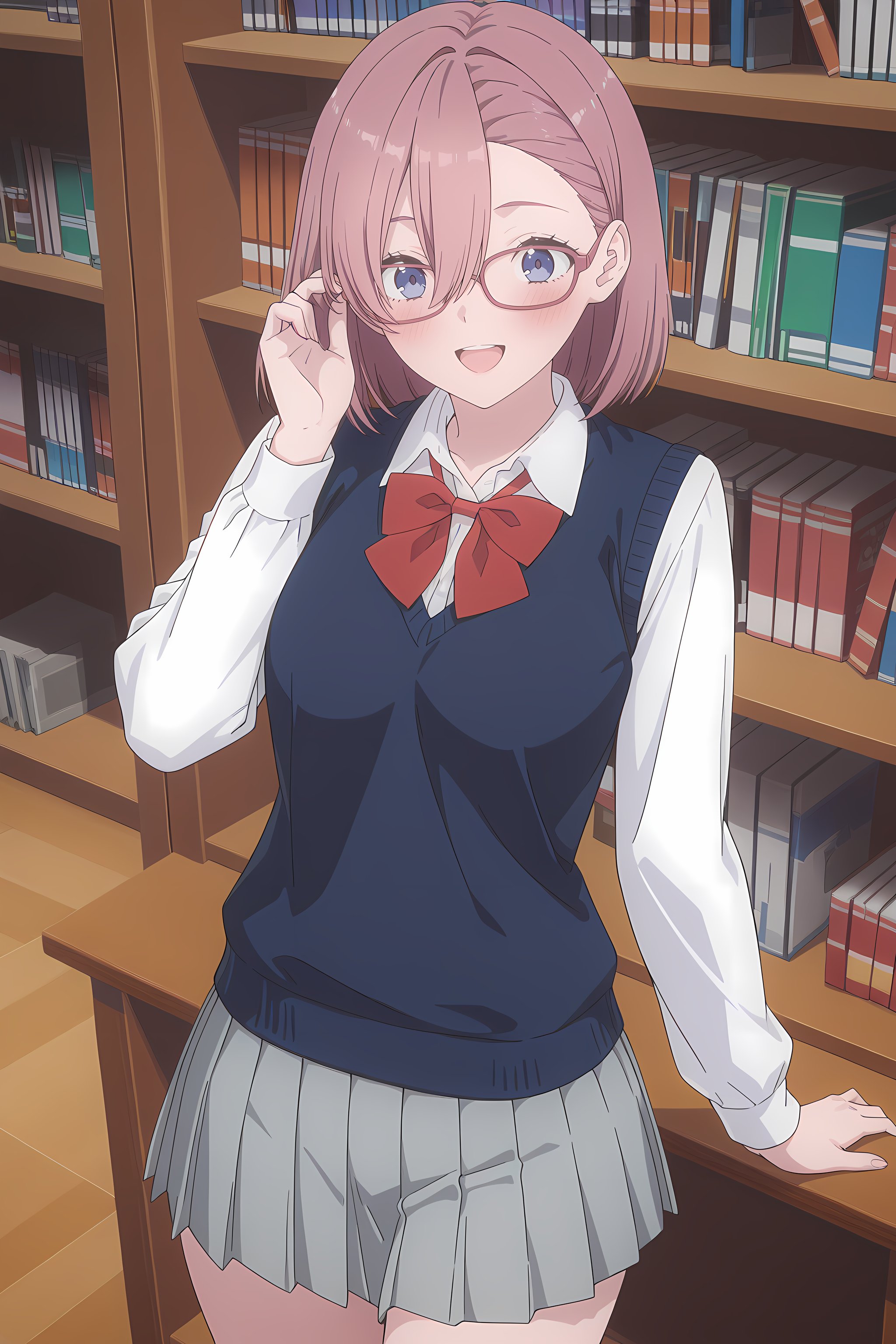 ririsa_amano,  schooluniform,  1girl by MDFD-1991 on Tensor.Art