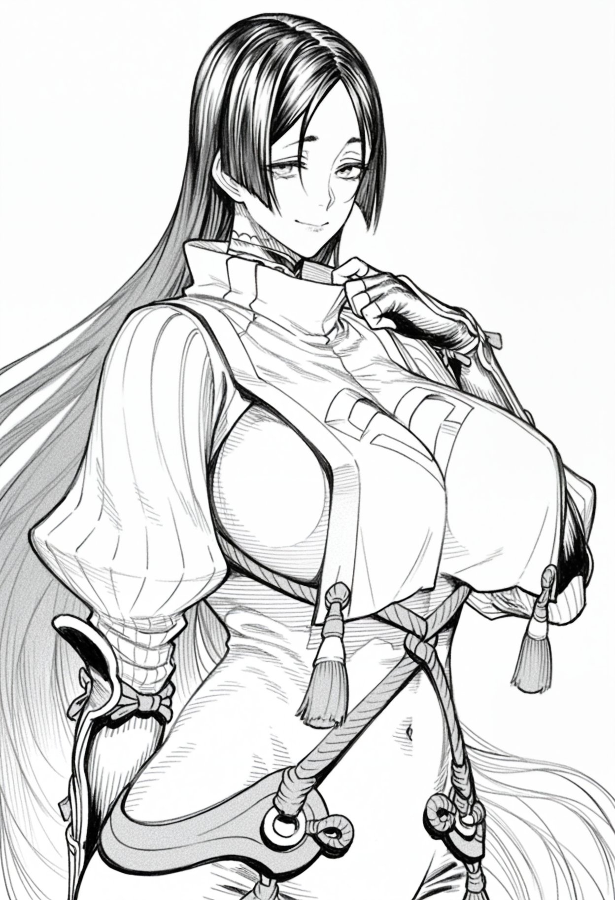 ((hatching \(texture\),  monochrome,  greyscale by Xegakup on Tensor.Art