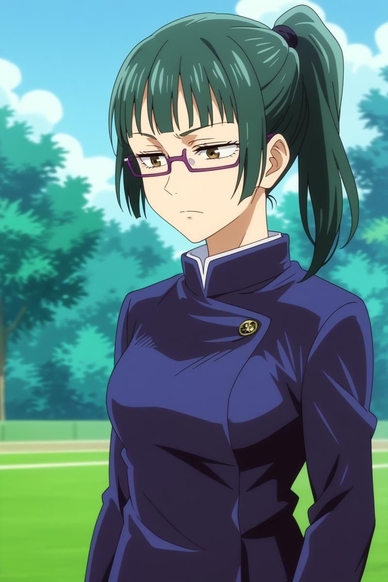 maki zenin,  anime screencap,  1girl by Ttan on Tensor.Art