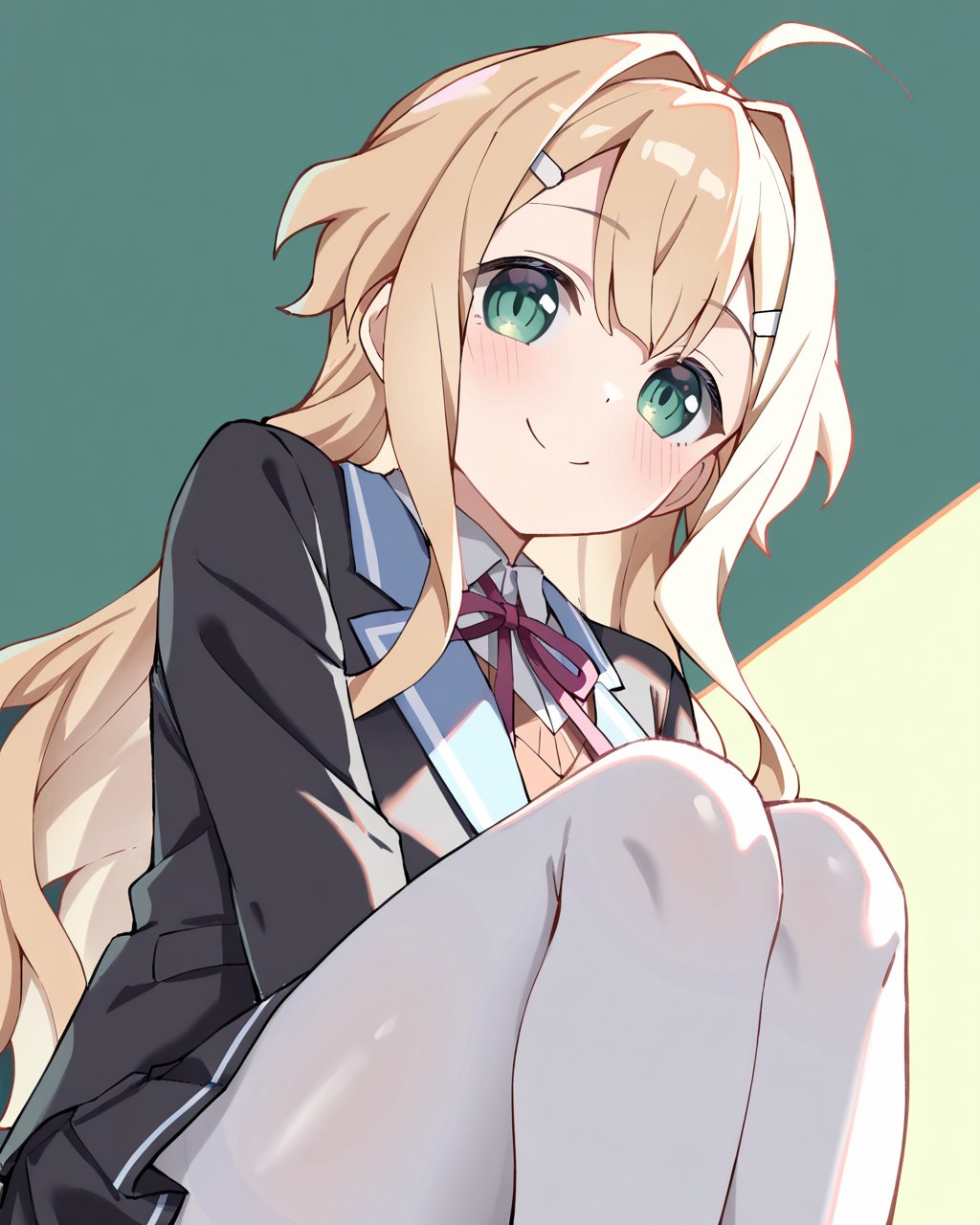 Closed mouth,  smile,  iyojima anzu by mkyoto on Tensor.Art