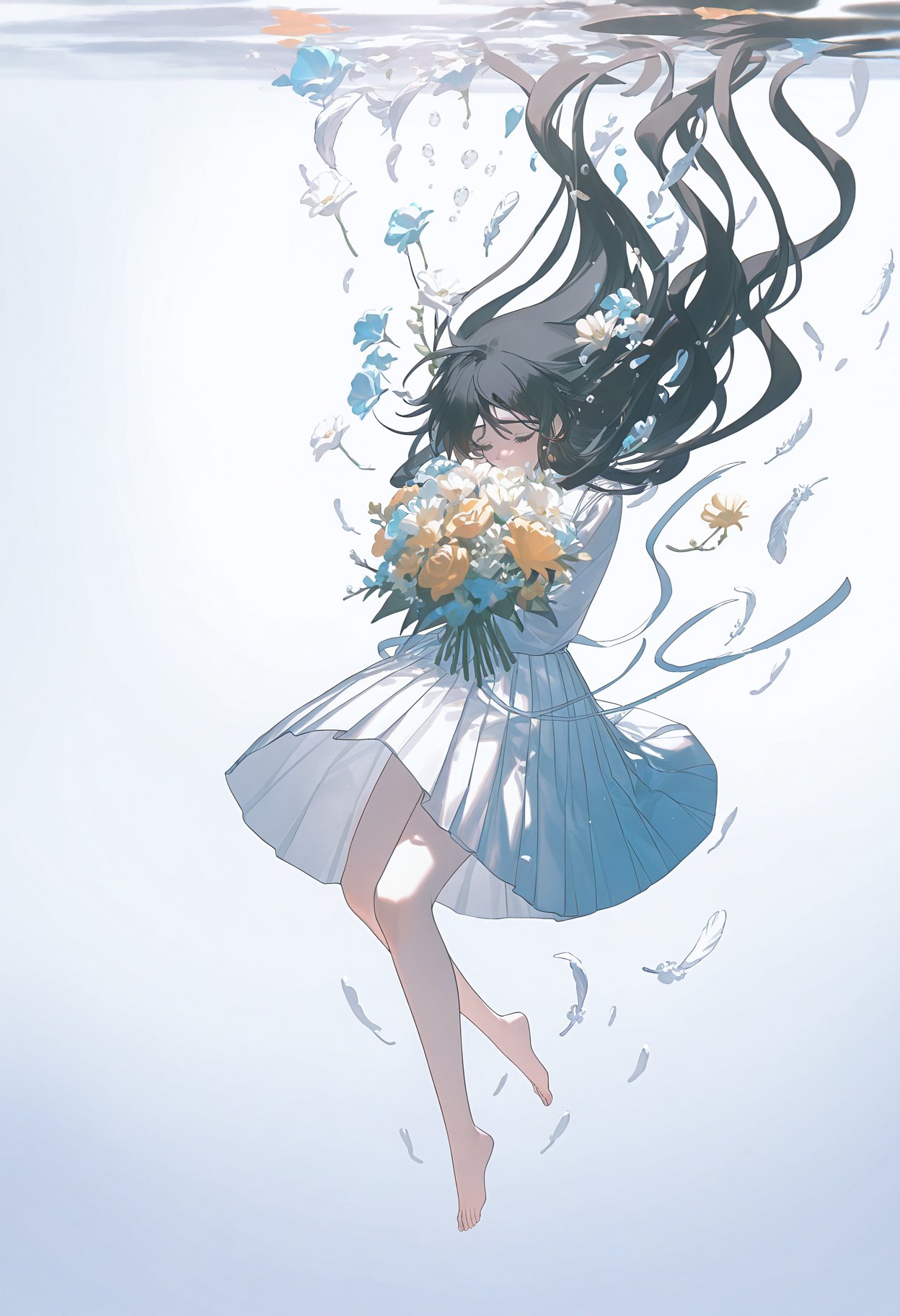 konyakarasuehuafeng,  BREAK1girl,  solo by Min on Tensor.Art