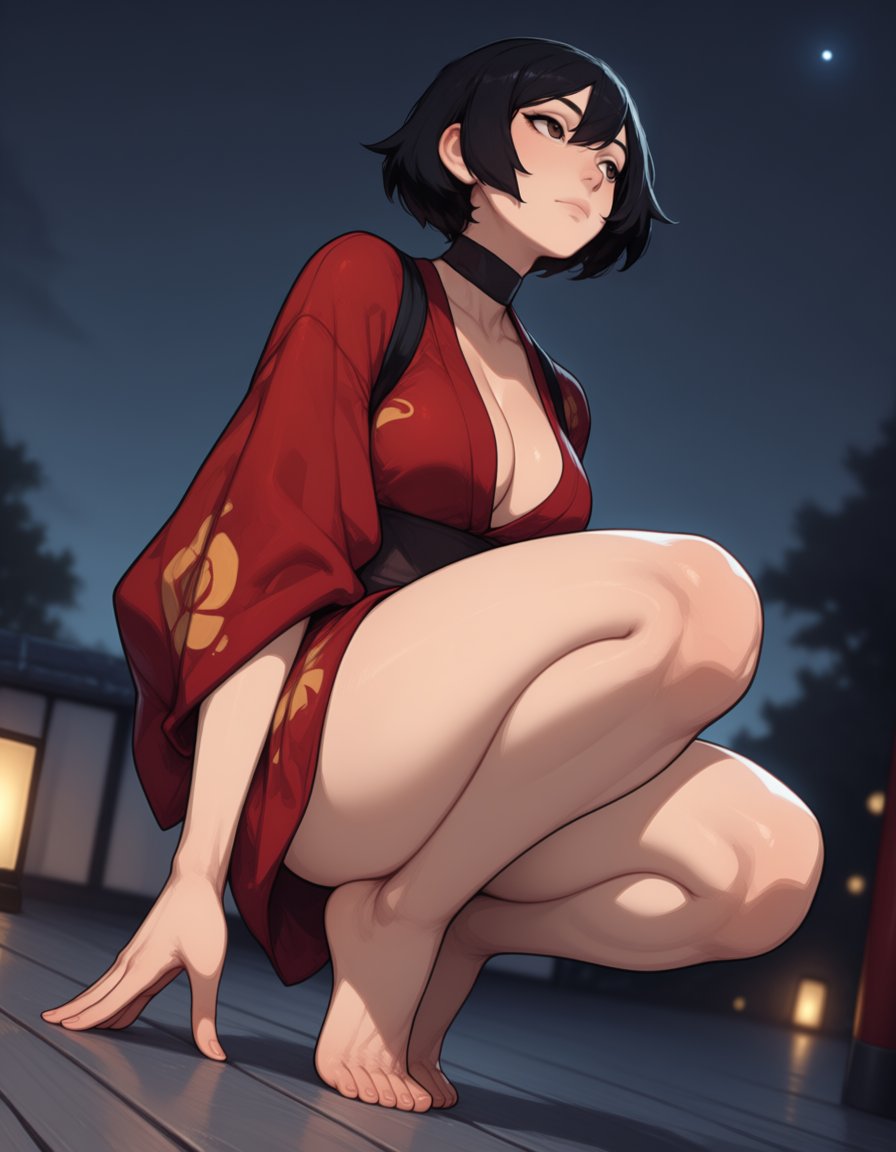 cartoon,  solo,  woman by EroBytes on Tensor.Art