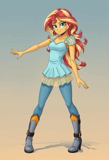 masterpiece,  best quality,  sunset shimmer by CliffJumper on Tensor.Art