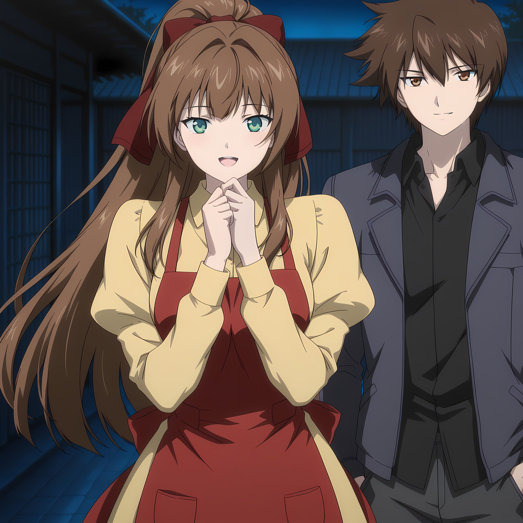 yagami_kazuma-kns,  1boy,  couple by MDFD-1991 on Tensor.Art