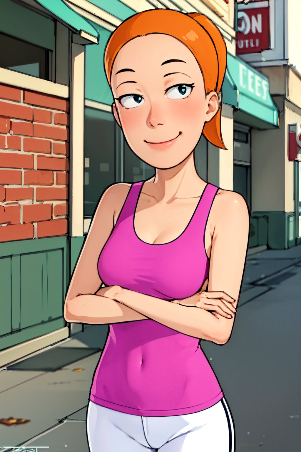summer.smith,  orange hair,  1girl by user_613193748138035748 on Tensor.Art