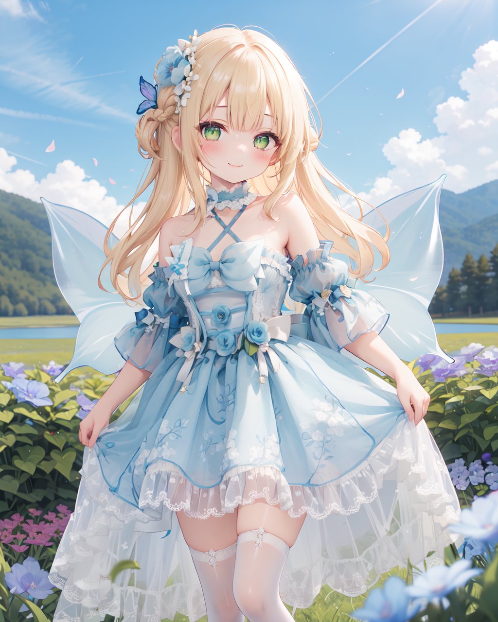 1girl,  blonde hair,  (long hair) by Ttan on Tensor.Art