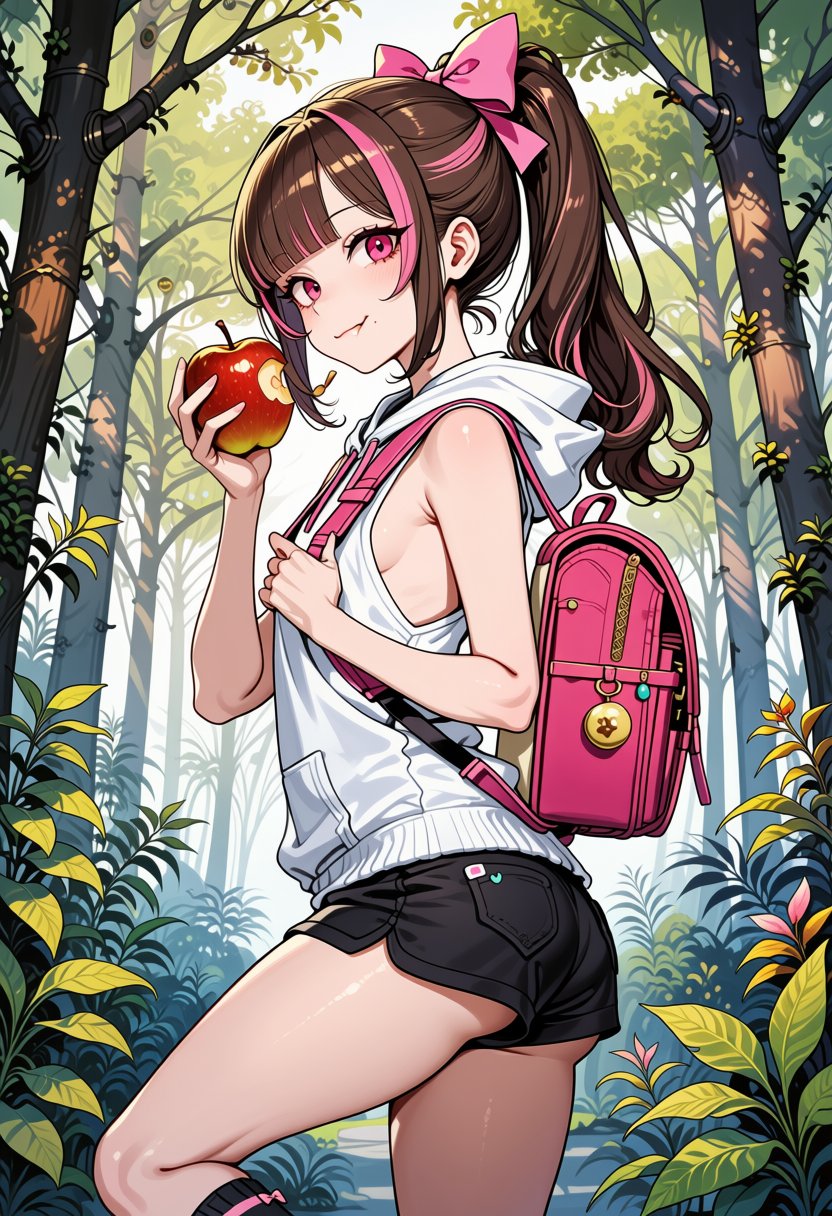 1girl,  solo,  brown hair by miaomiao on Tensor.Art