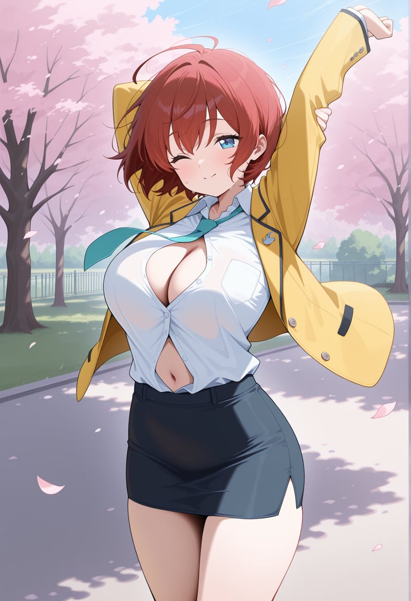 1girl,  blue eyes,  short hair by Ttan on Tensor.Art