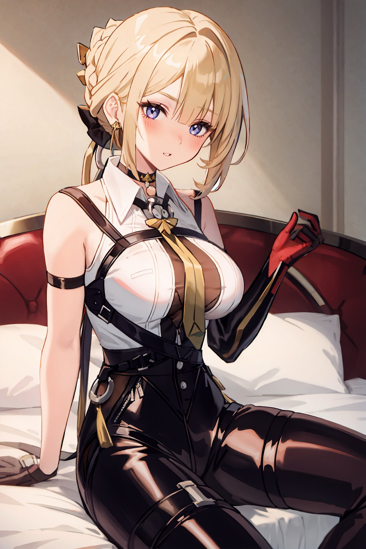 1girl,  solo,  evelyn chevalier by okingjo on Tensor.Art
