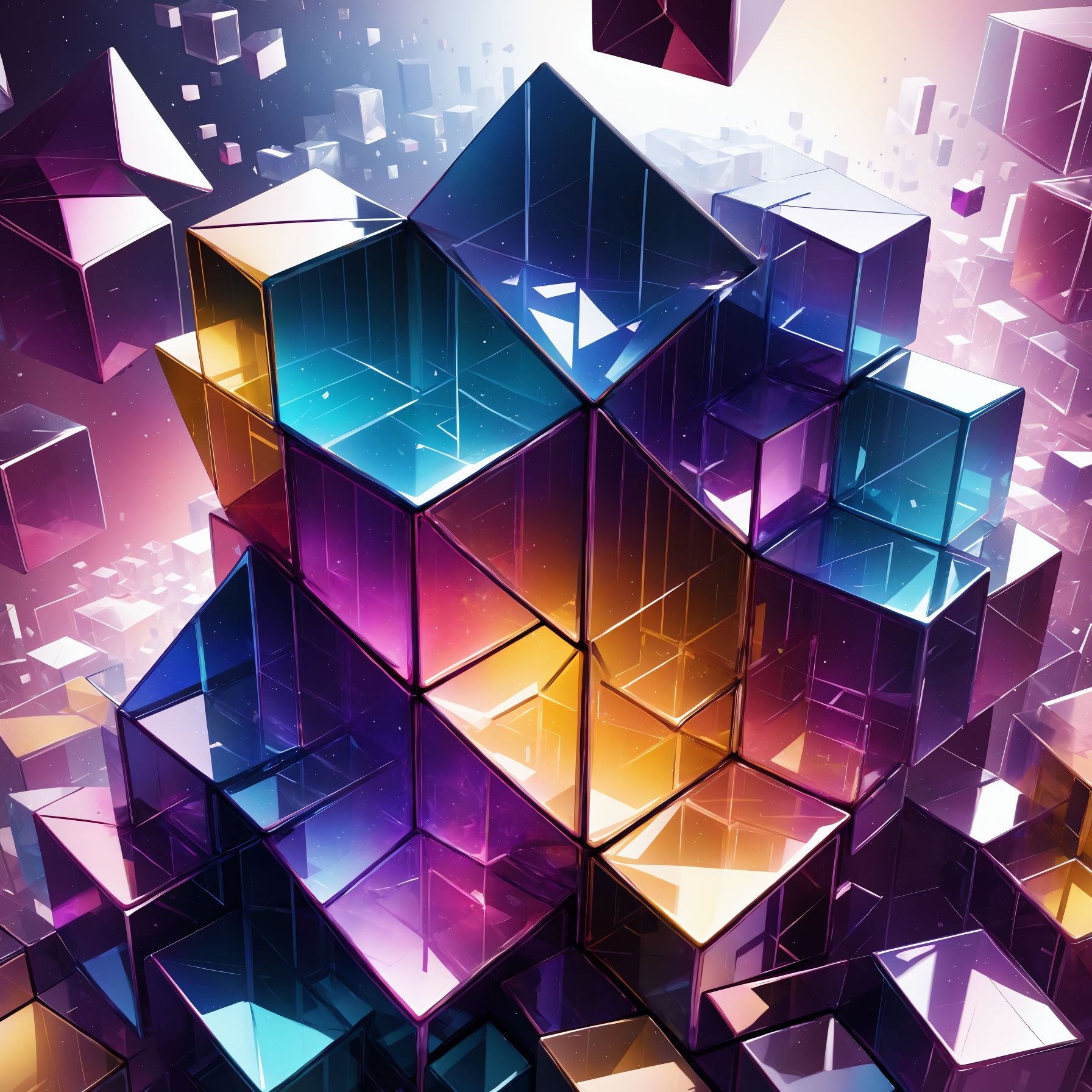 Fantasy Cube by 纳兰芸诗是阿芙蕾娅 on Tensor.Art