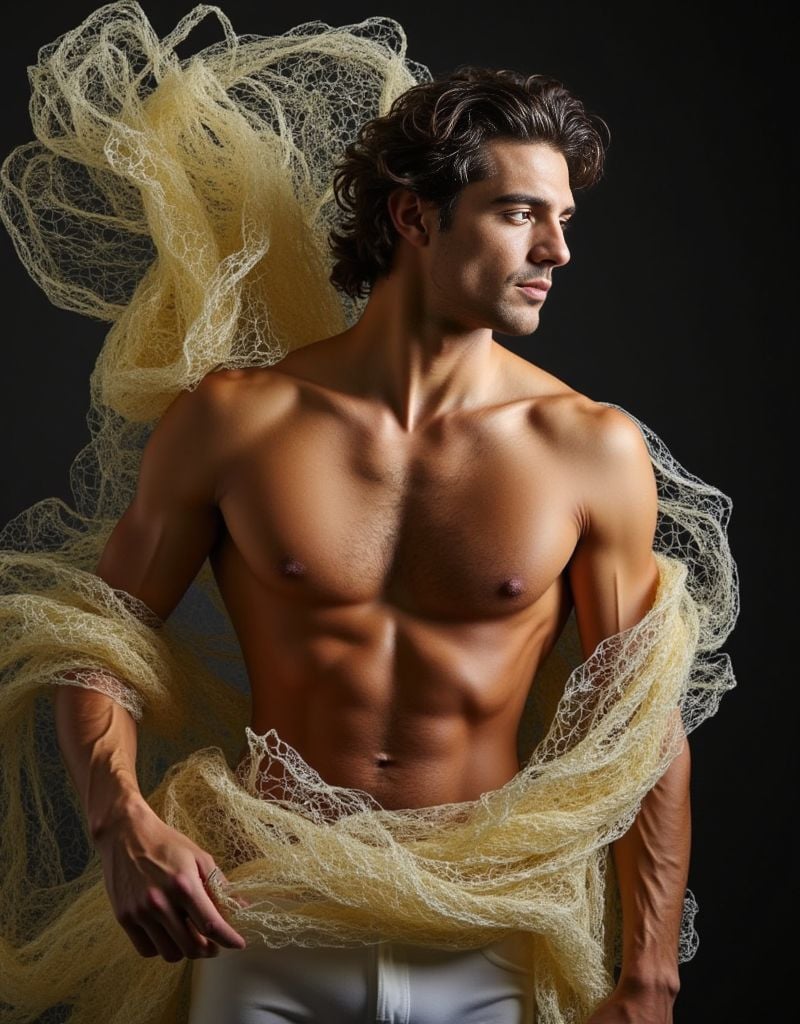 Thomas Ceccon ,  shirtless ,  3d rendering for a realistic by HottiesnHotties on Tensor.Art