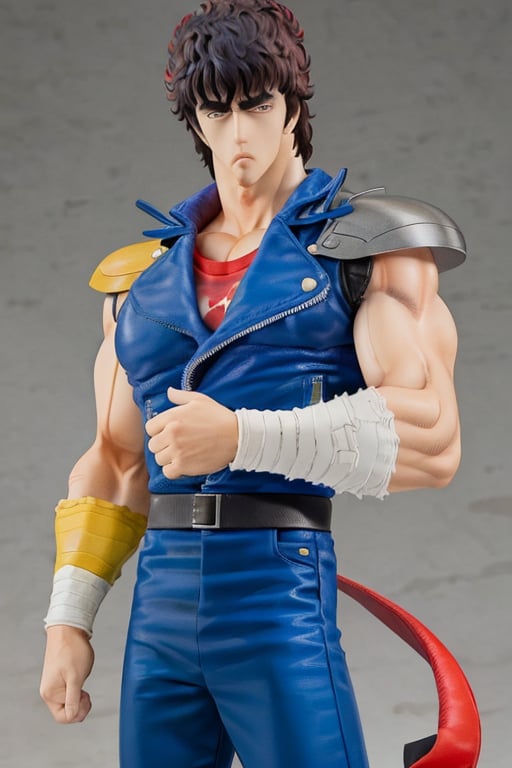 kenshirou,  black hair,  red_undershirt by Alpharius67 on Tensor.Art