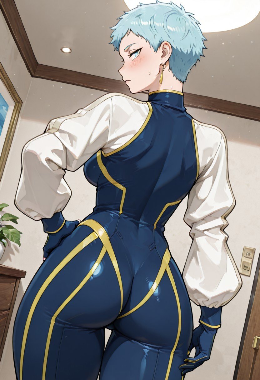 watshru ,  1girl ,  light-blue hair by Hot Anime Girls on Tensor.Art