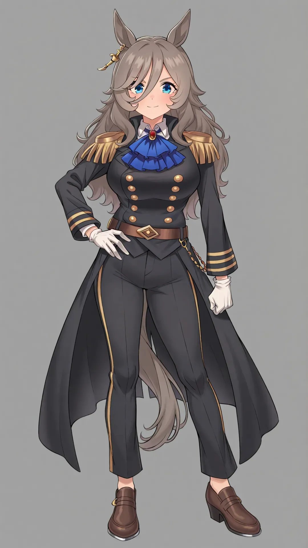 perry steam \(umamusume\),  animal ears,  black footwear by user_874754251056777575 on Tensor.Art