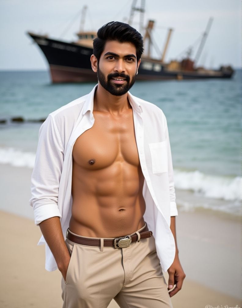 rana daggubati ,  masterpiece,  male focus by HottiesnHotties on Tensor.Art