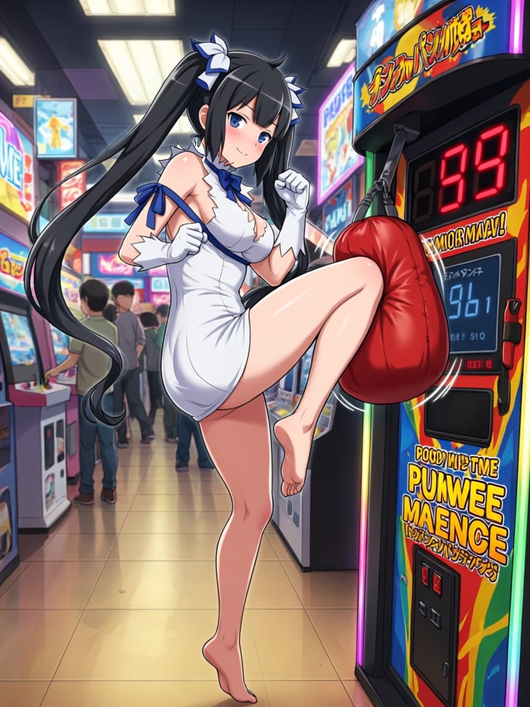 boxing machine,  speed bag,  arcade by 鬼畫符 on Tensor.Art
