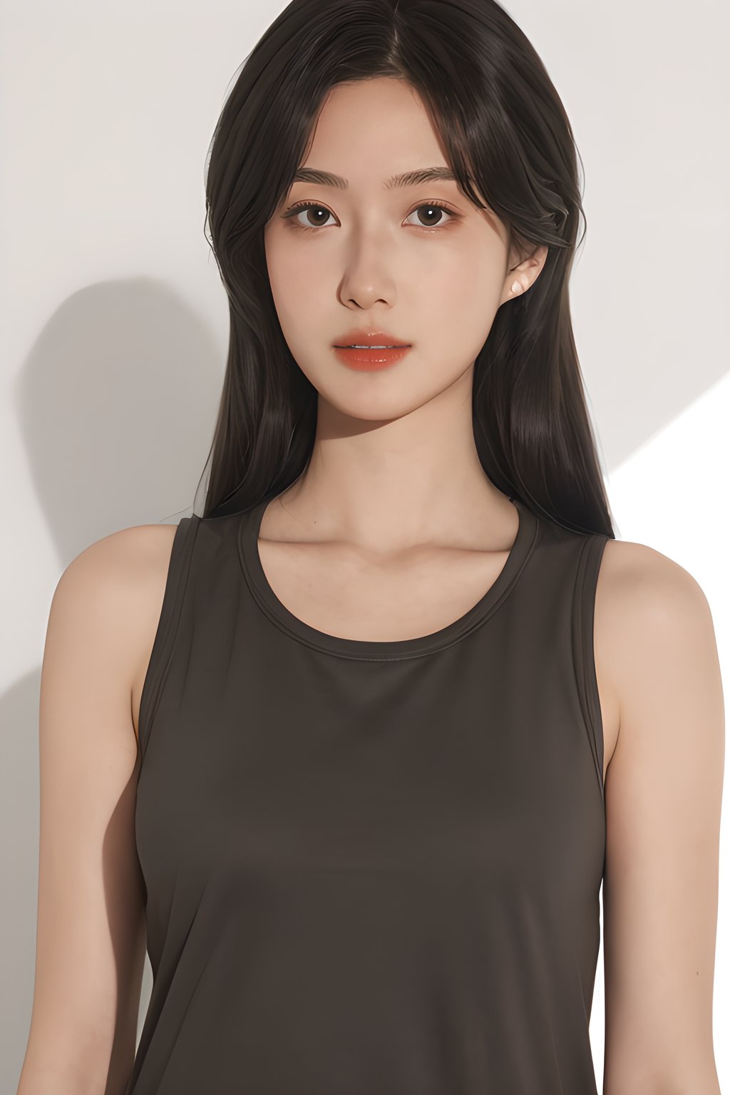 sleeveless_shirt,  1girl,  realistic by 呦呦AI on Tensor.Art