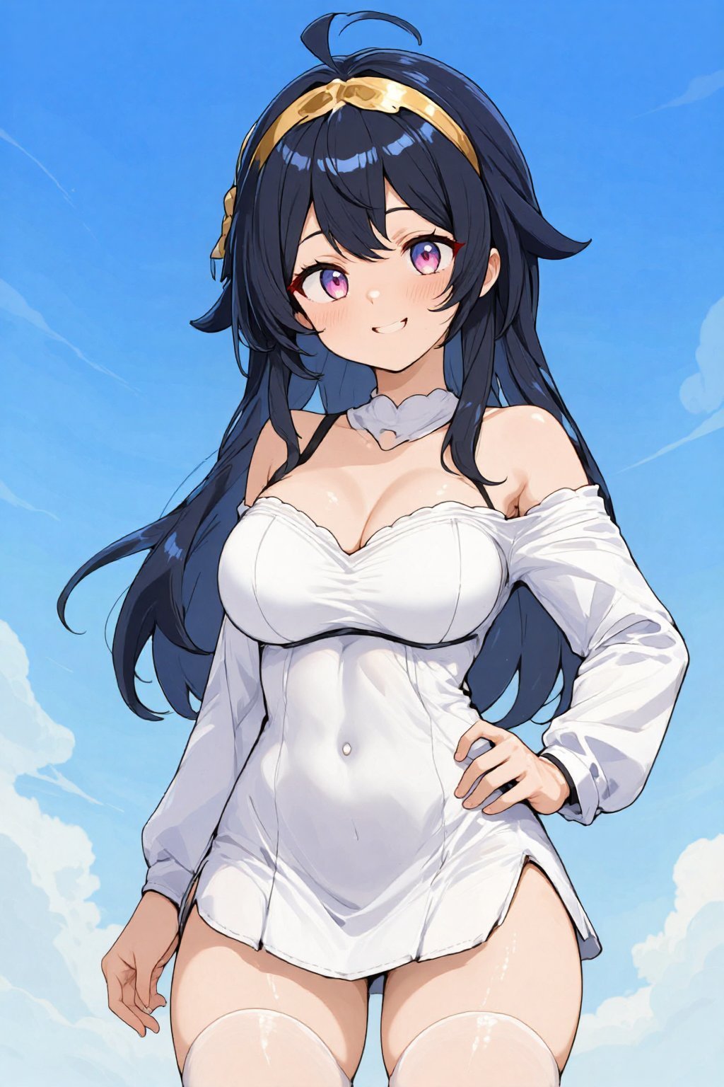1girl,  standing,  bangs by 天TIN on Tensor.Art