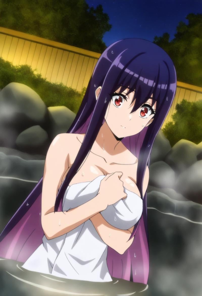 sysdeep_yidhra,  long hair,  dark purple hair by Ttan on Tensor.Art