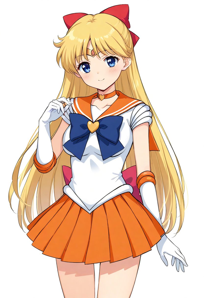 sailor_venus,  serafuku,  BREAK score_9 by Ttan on Tensor.Art