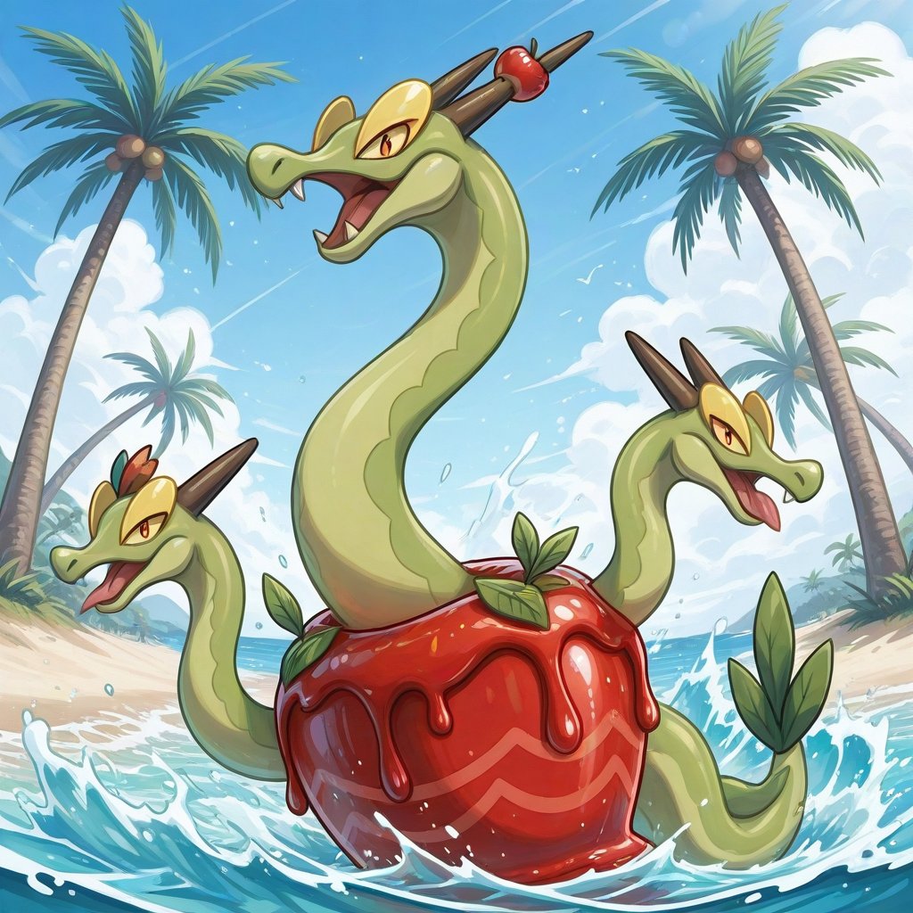 1pokemon,  solo,  looking at viewer by スライムナイト on Tensor.Art