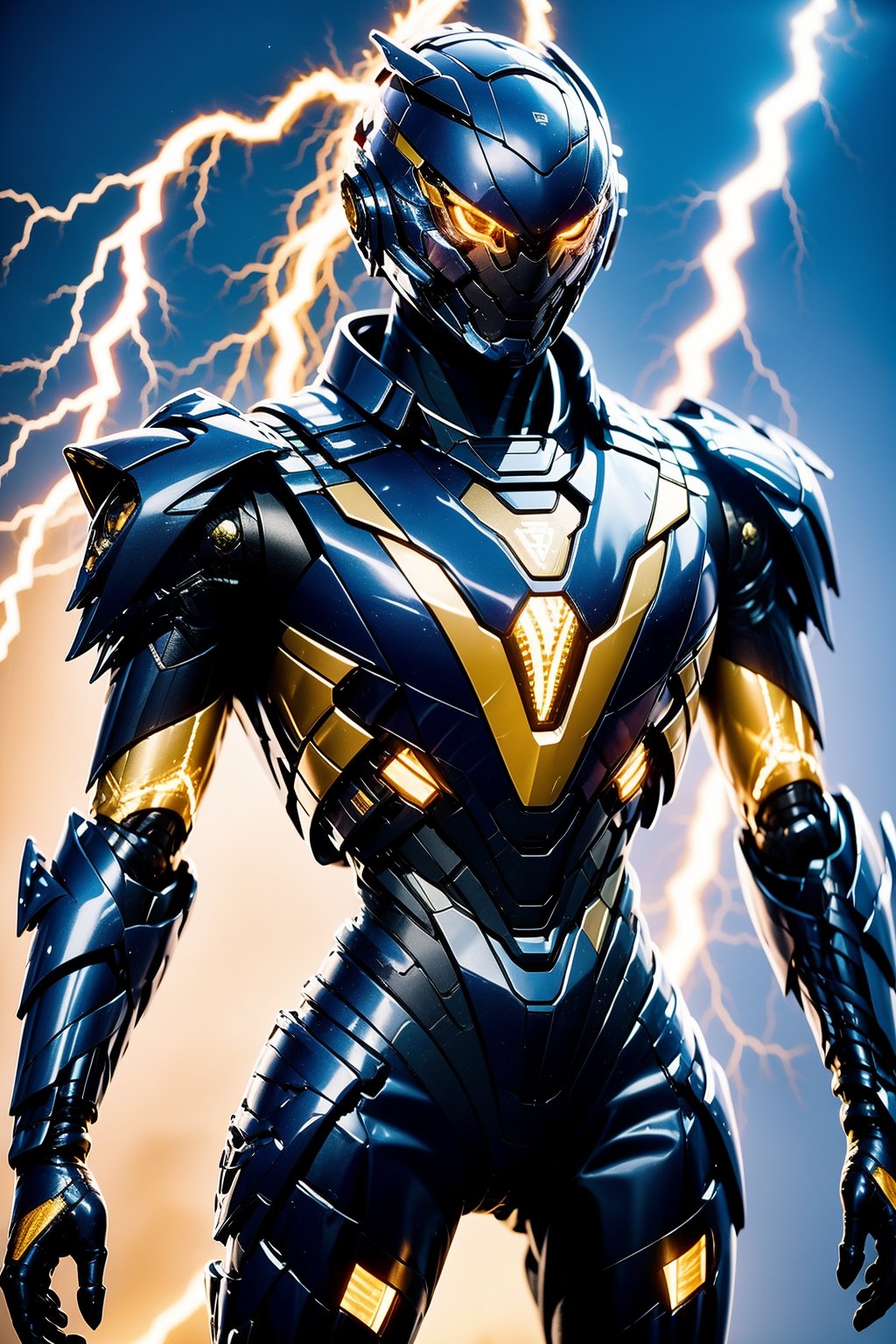 glowing,  solo,  armor by 天TIN on Tensor.Art